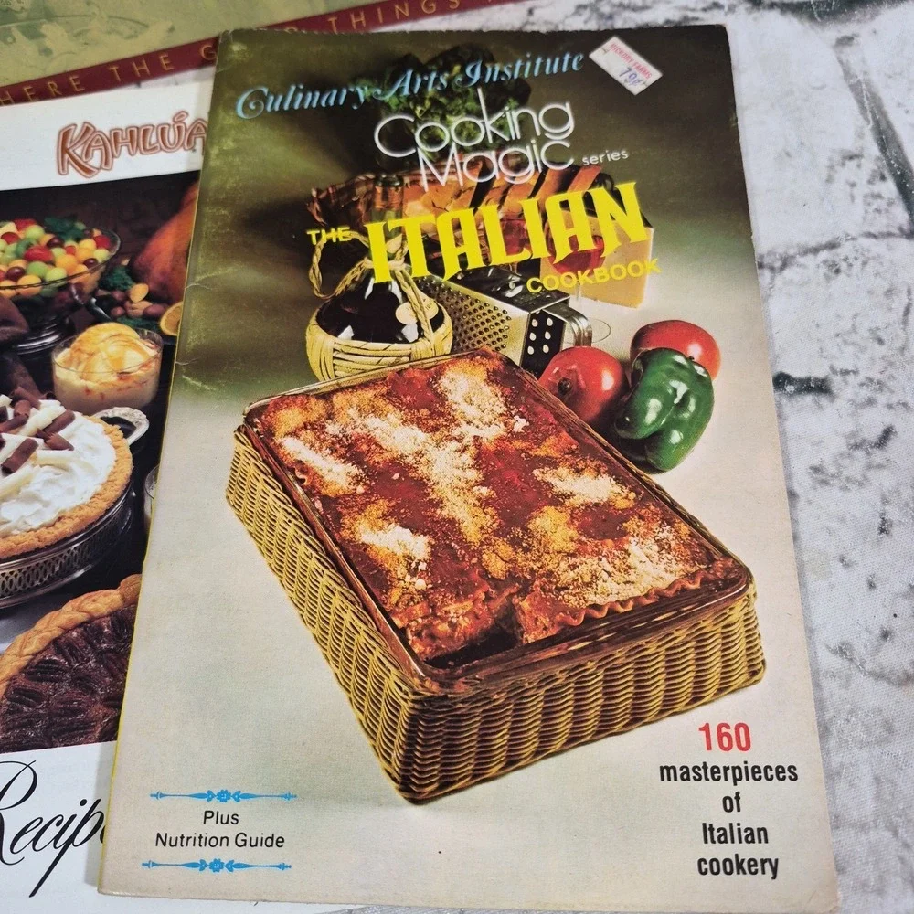 Vintage Lot of 10 Cookbooks Booklets Pamphlets‎ Recipes 50s 60s 70s MCM
